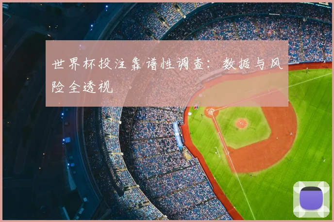 世界杯投注靠谱性调查：数据与风险全透视