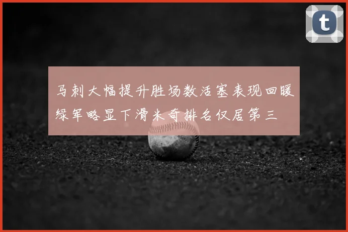马刺大幅提升胜场数活塞表现回暖绿军略显下滑米奇排名仅居第三