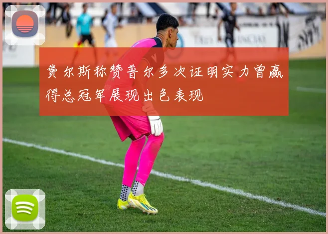 费尔斯称赞普尔多次证明实力曾赢得总冠军展现出色表现