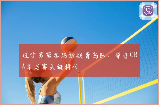 辽宁男篮客场挑战青岛队，争夺CBA季后赛关键排位