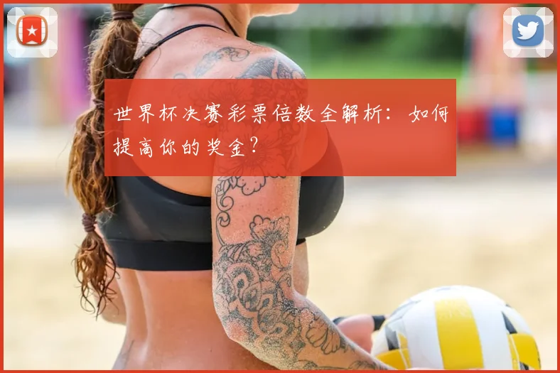 世界杯决赛彩票倍数全解析:如何提高你的奖金?