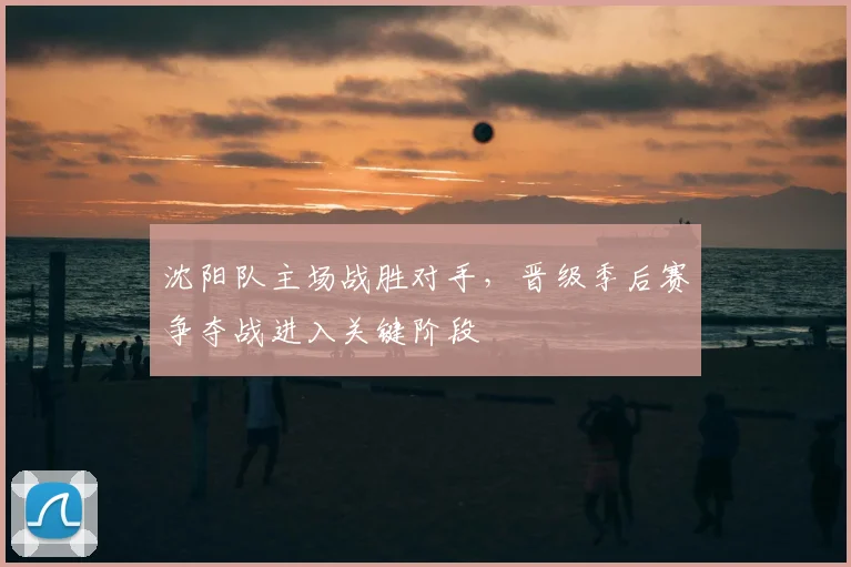 沈阳队主场战胜对手，晋级季后赛争夺战进入关键阶段